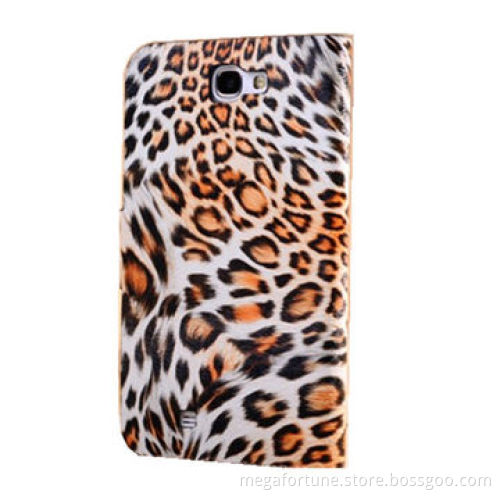 Flip Cases for Samsung Galaxy Note2/N7100, Book Style/Wallet Function, Made of PU Leather